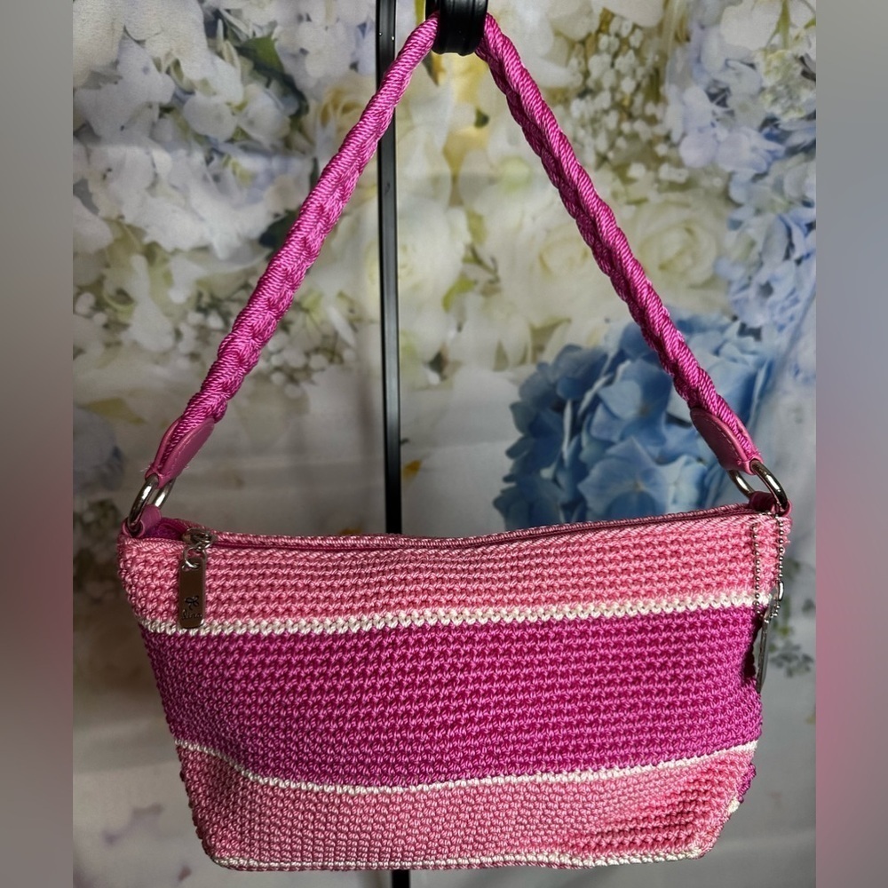 Lina knit woven hobo purse NWOT​​​​​